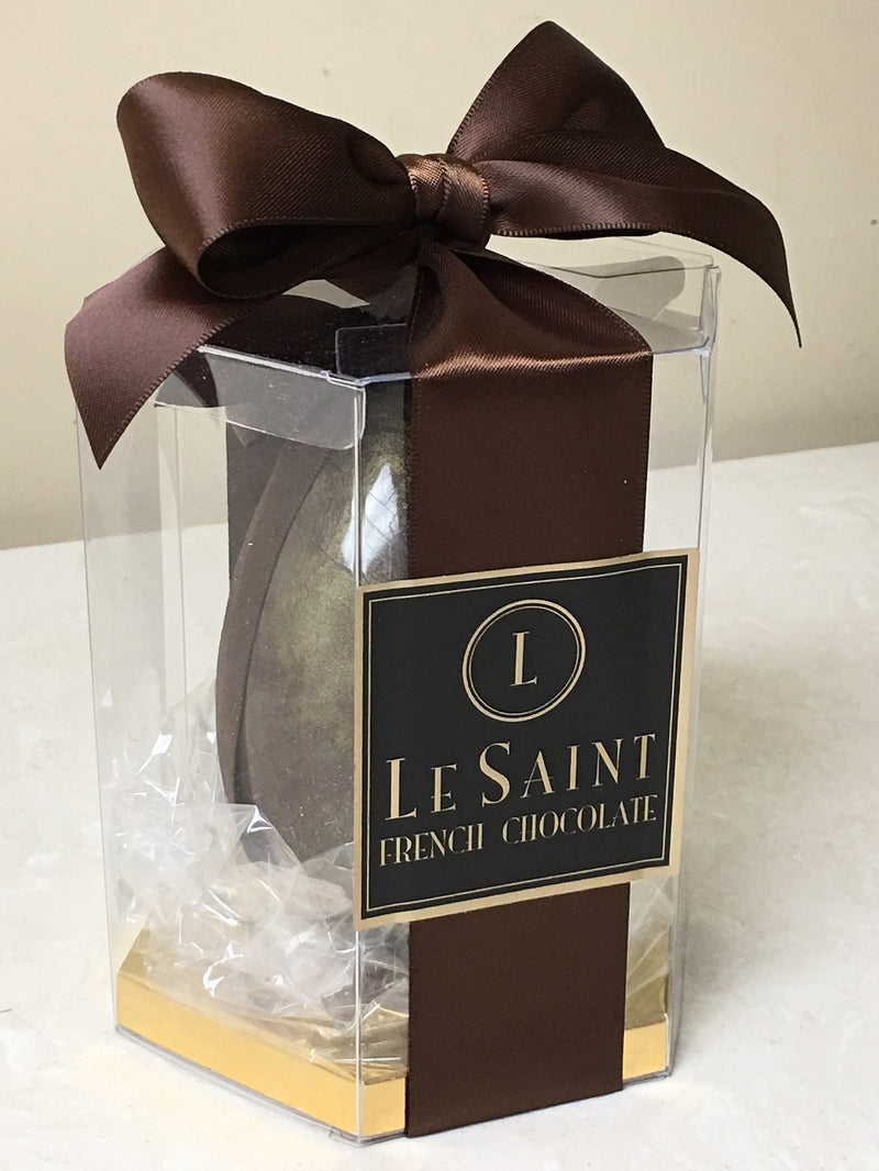 luxury dark chocolate easter egg